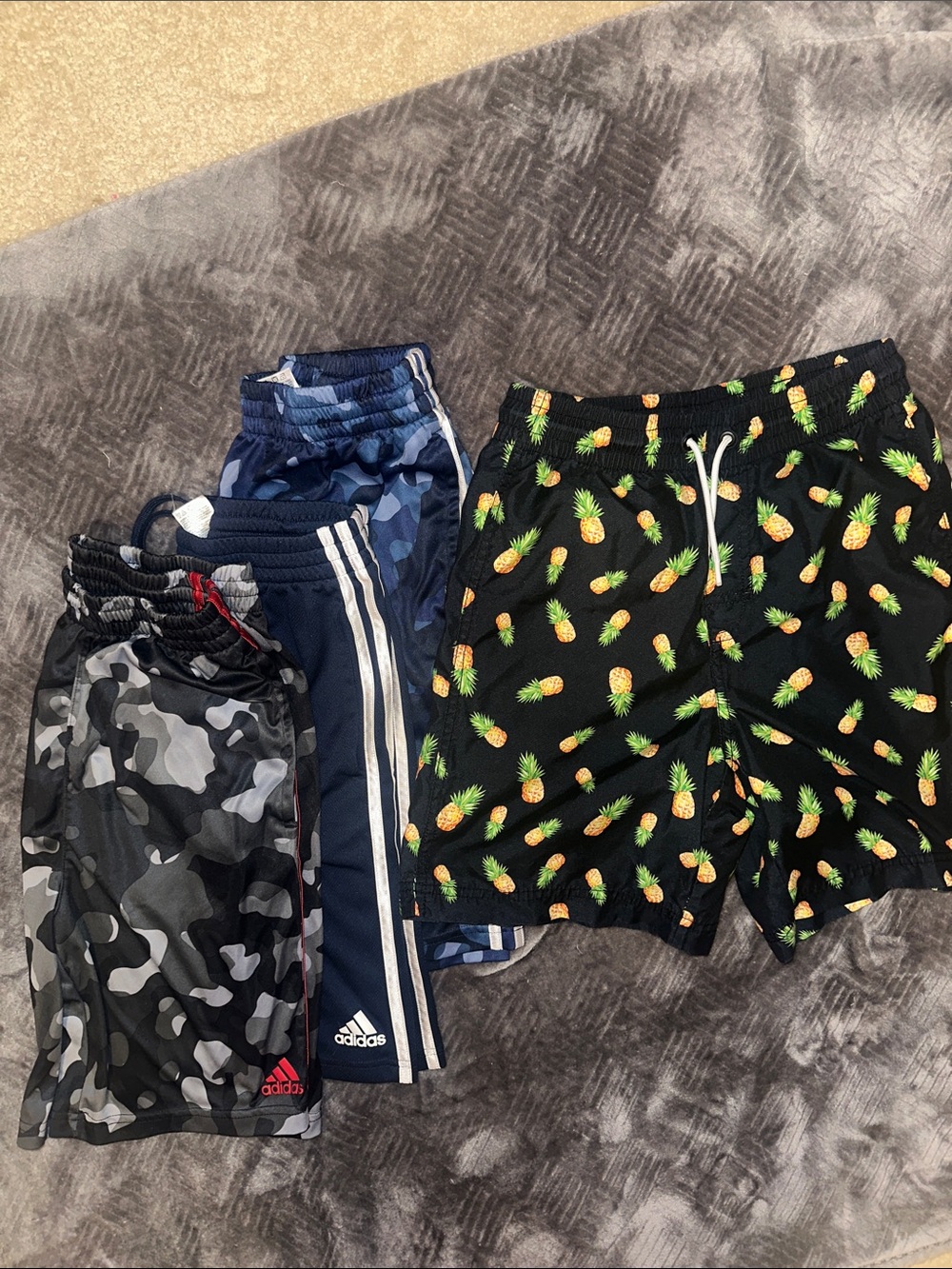 Lot of Four Shorts- Adidas & Old Navy